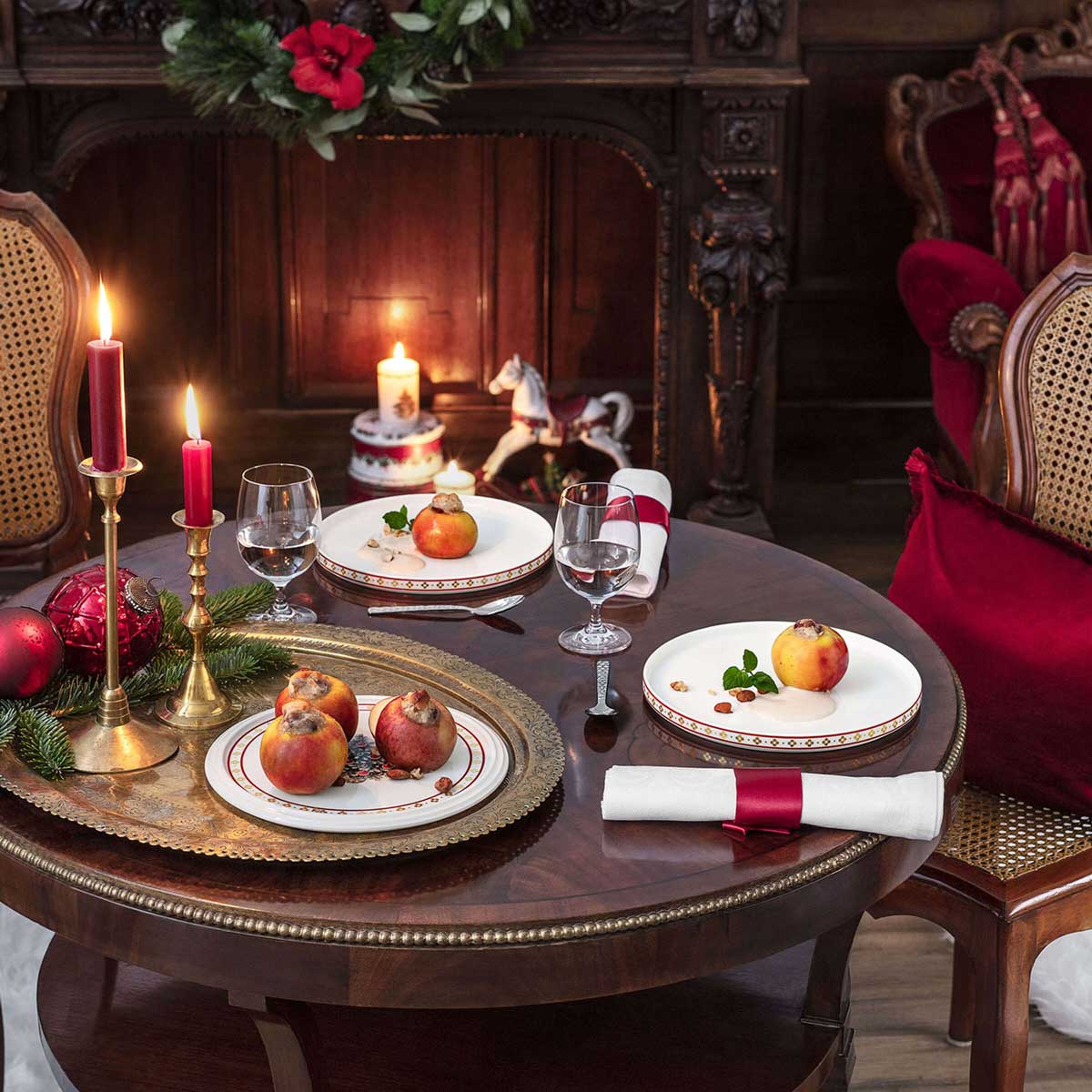 VILLEROY & BOCH Toy's Delight La Boule di Natale Servizio Tavola Piatti Porcellana Natalizio