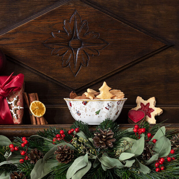 VILLEROY & BOCH Toy's Delight Bowl Anniversary Edition 15cm Christmas