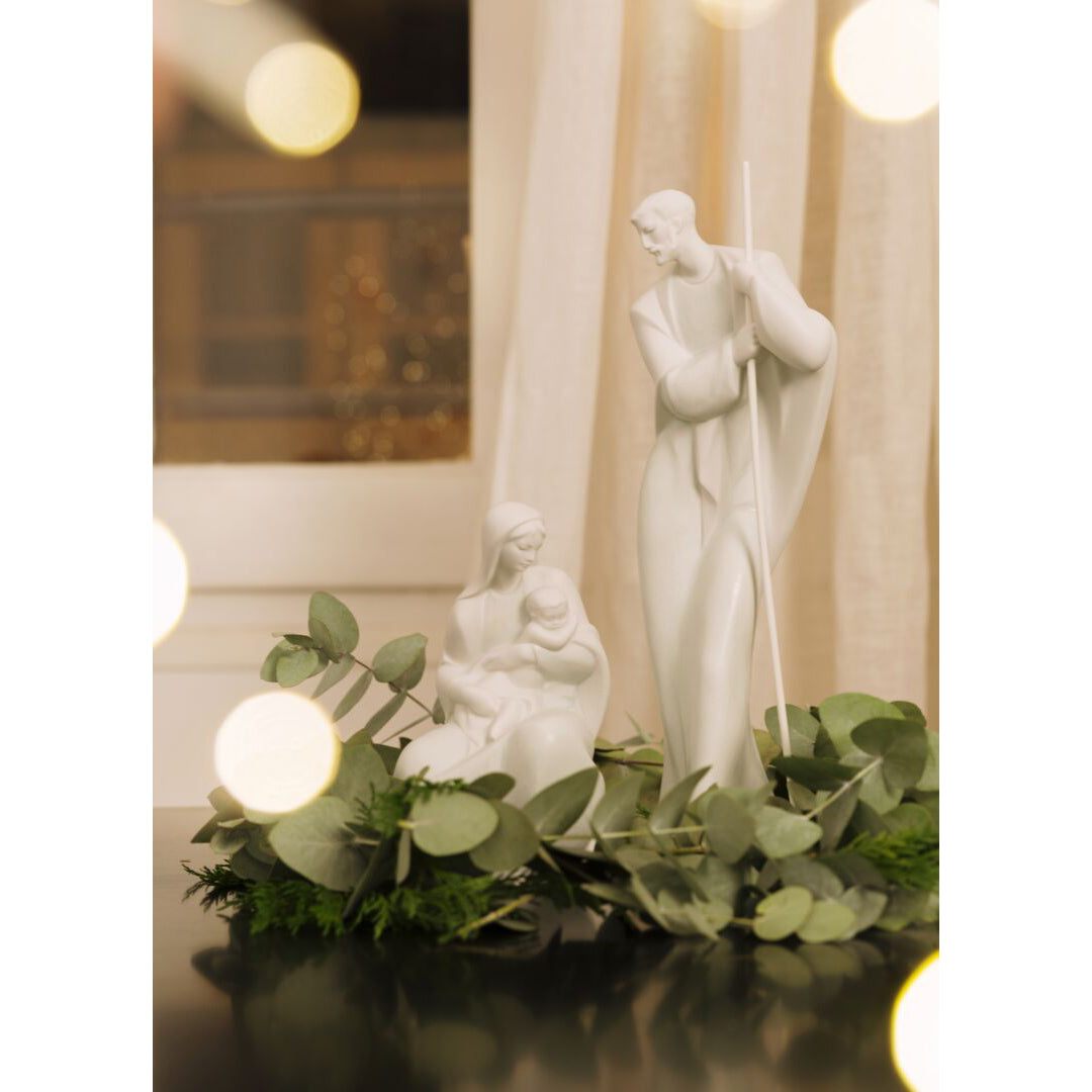 Lladró - Figura Statua Natività Porcellana Natività San Giuseppe Natale 22cm