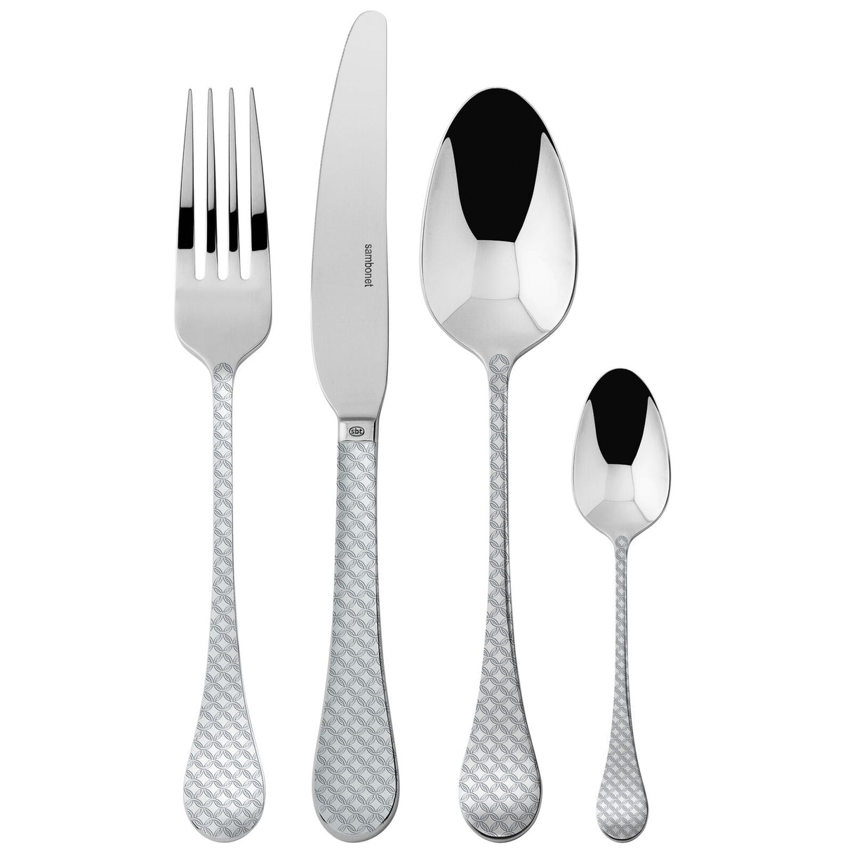 SAMBONET - Taormina 24-piece Cutlery Set Stainless Steel Table Service