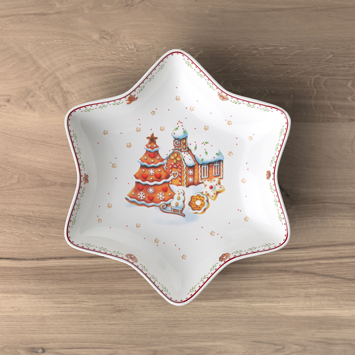 VILLEROY & BOCH Winter Bakery Delight Ciotola Coppa Stella Media 24,5cm Tavola Natalizia