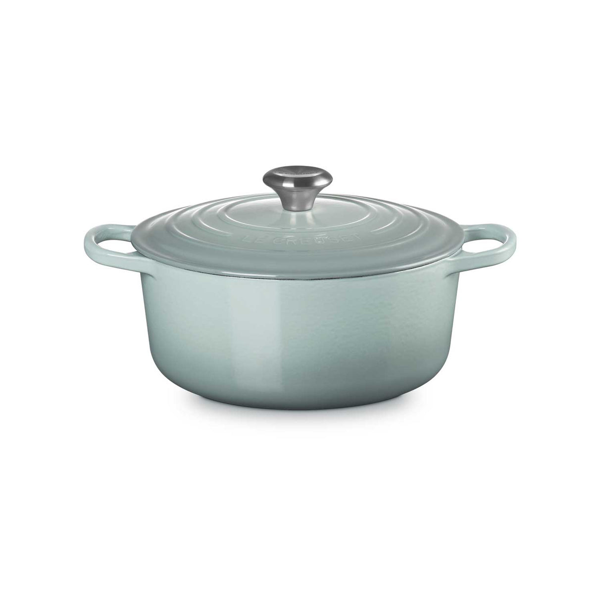LE CREUSET Cocotte Rotonda Evolution 26cm Salvia Ghisa Vetrificata