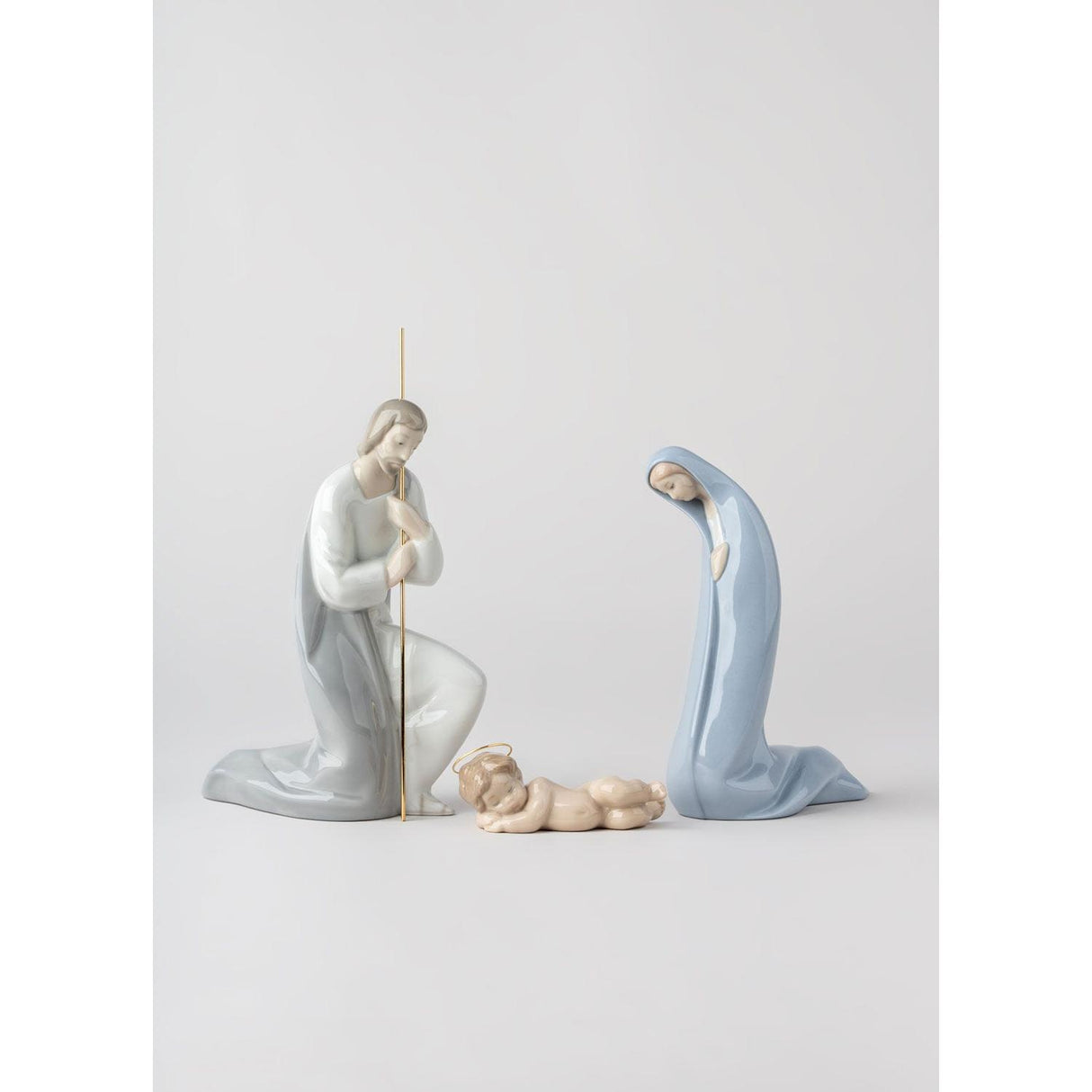 LLADRO' Porcelain Figure Statue Nativity Saint Joseph III 23cm Christmas 01004533