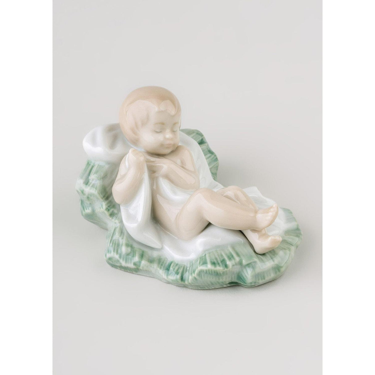 Lladró Figurina Natività Gesù Bambino II 6x9cm Porcellana