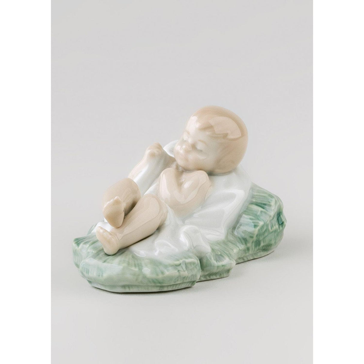 LLADRO' Figurina Natività Gesù Bambino II 6x9cm Porcellana