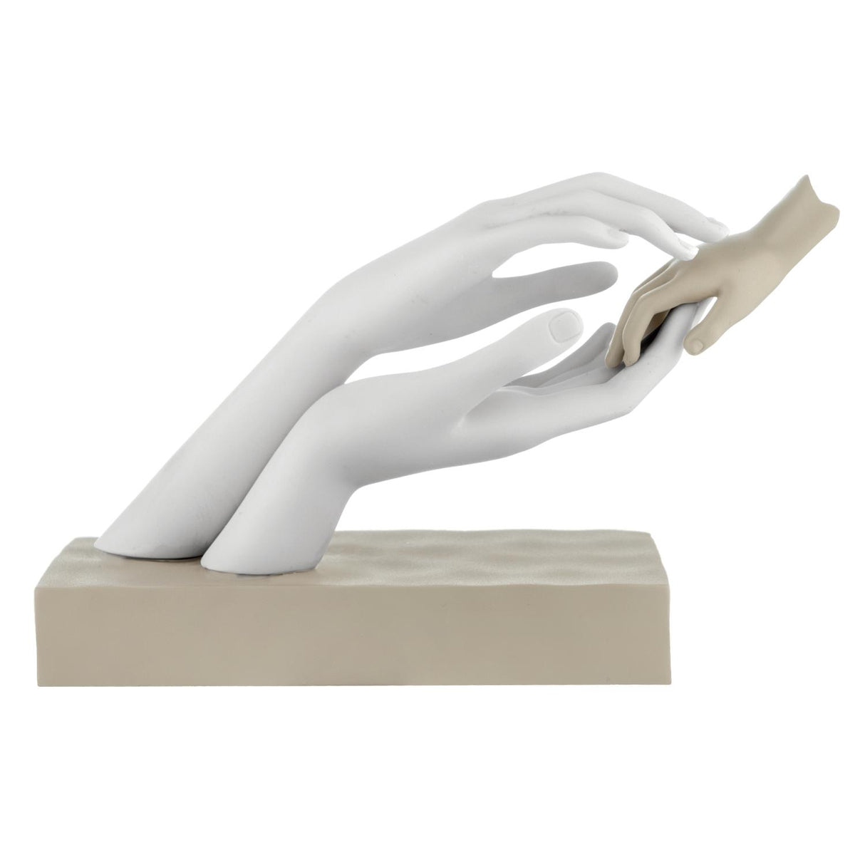 BONGELLI PREZIOSI Mani Con Manina Baby 11x16cm Nocciola Marmorino