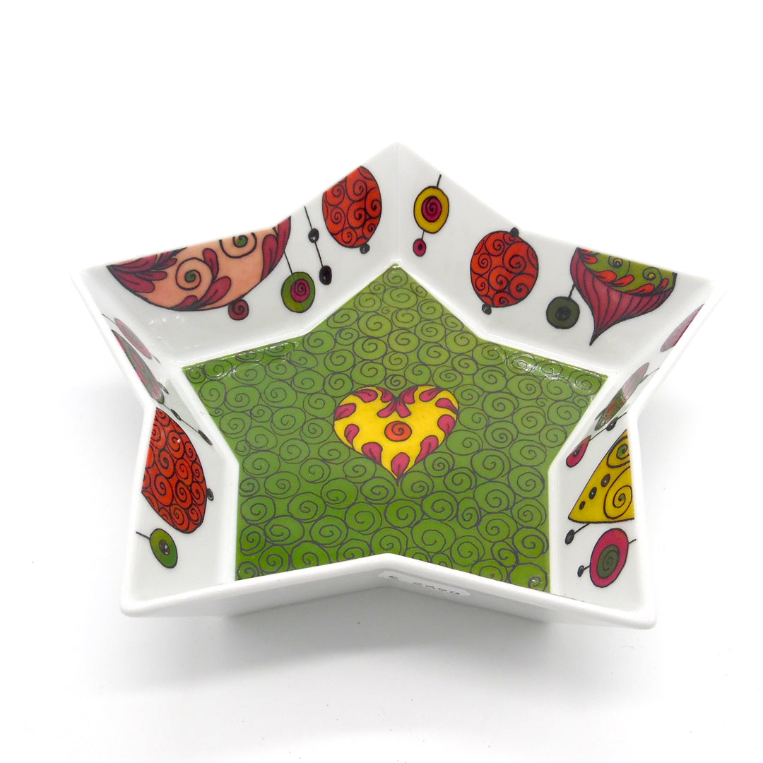 HUTSCHENREUTHER Cup Bowl Chocolate Holder Christmas Star