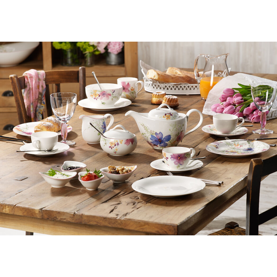 VILLEROY & BOCH Mariefleur Basic Breakfast Plate 21cm Porcelain 1041002640