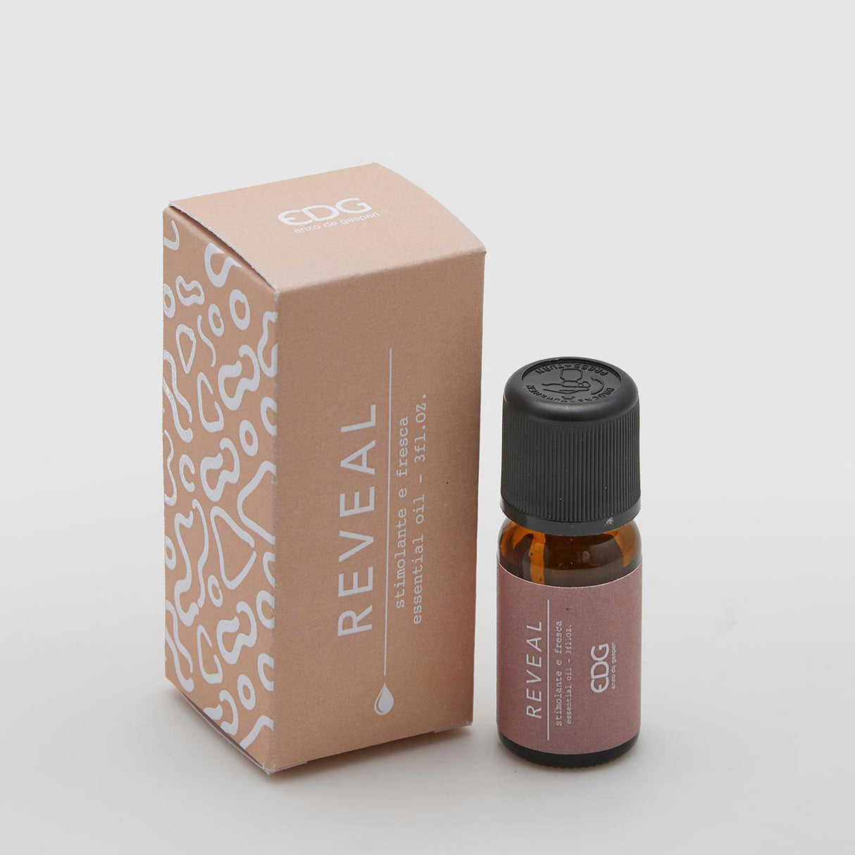 EDG Enzo De Gasperi Ricarica Olio Essenziale per Profumatore Diffusore 10ml Sinergia Reveal