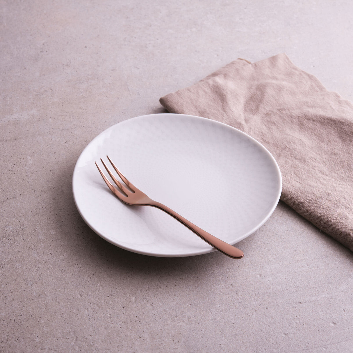 SAMBONET - Tableware Cutlery Set 6 Pieces Dolce Taste Forks Copper 52553CA5