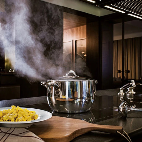 SAMBONET - Batteria Set Pentole 7 Pezzi Kikka Acciao Inox 51700-00