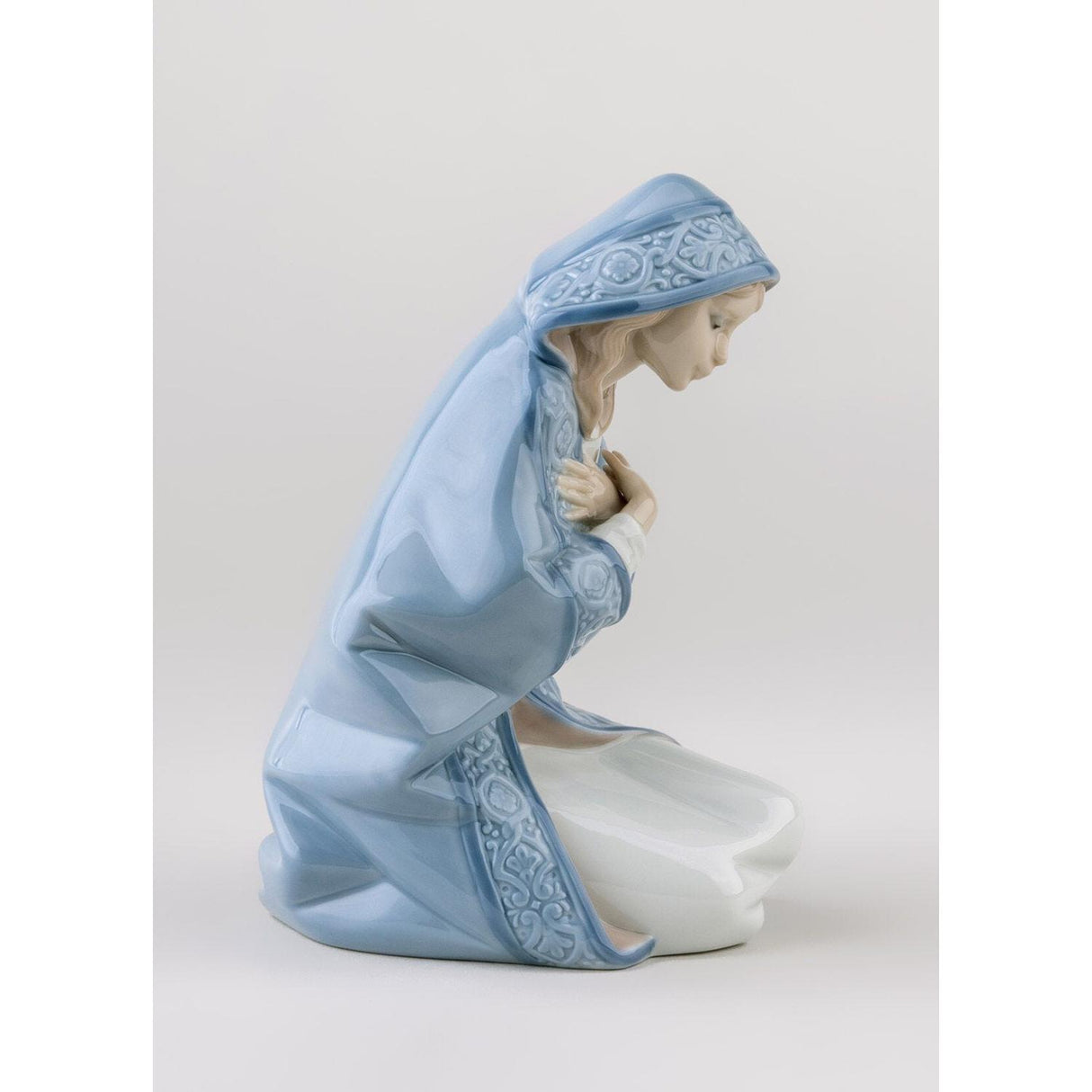 LLADRO' Figurina Natività Maria II 18x13cm Porcellana