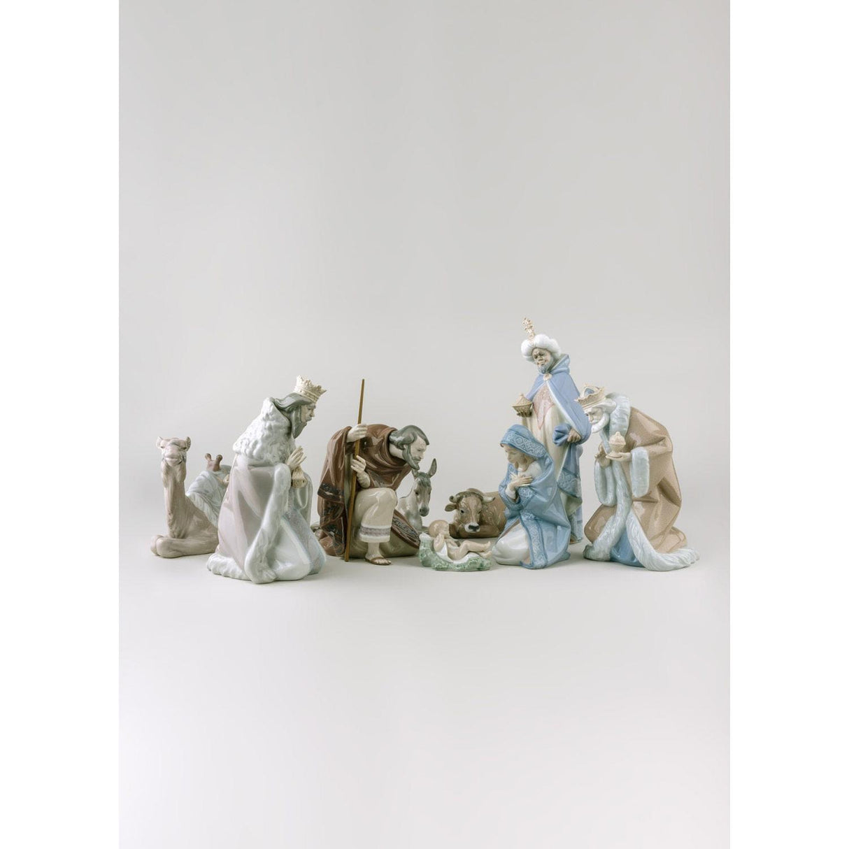 Lladró Figurina Natività Maria II 18x13cm Porcellana