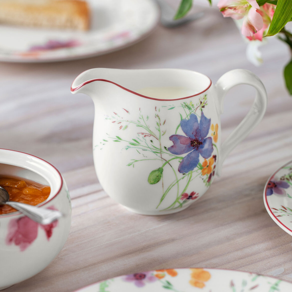 VILLEROY & BOCH - Mariefleur Basic Milk Jug Creamer 300ml Porcelain