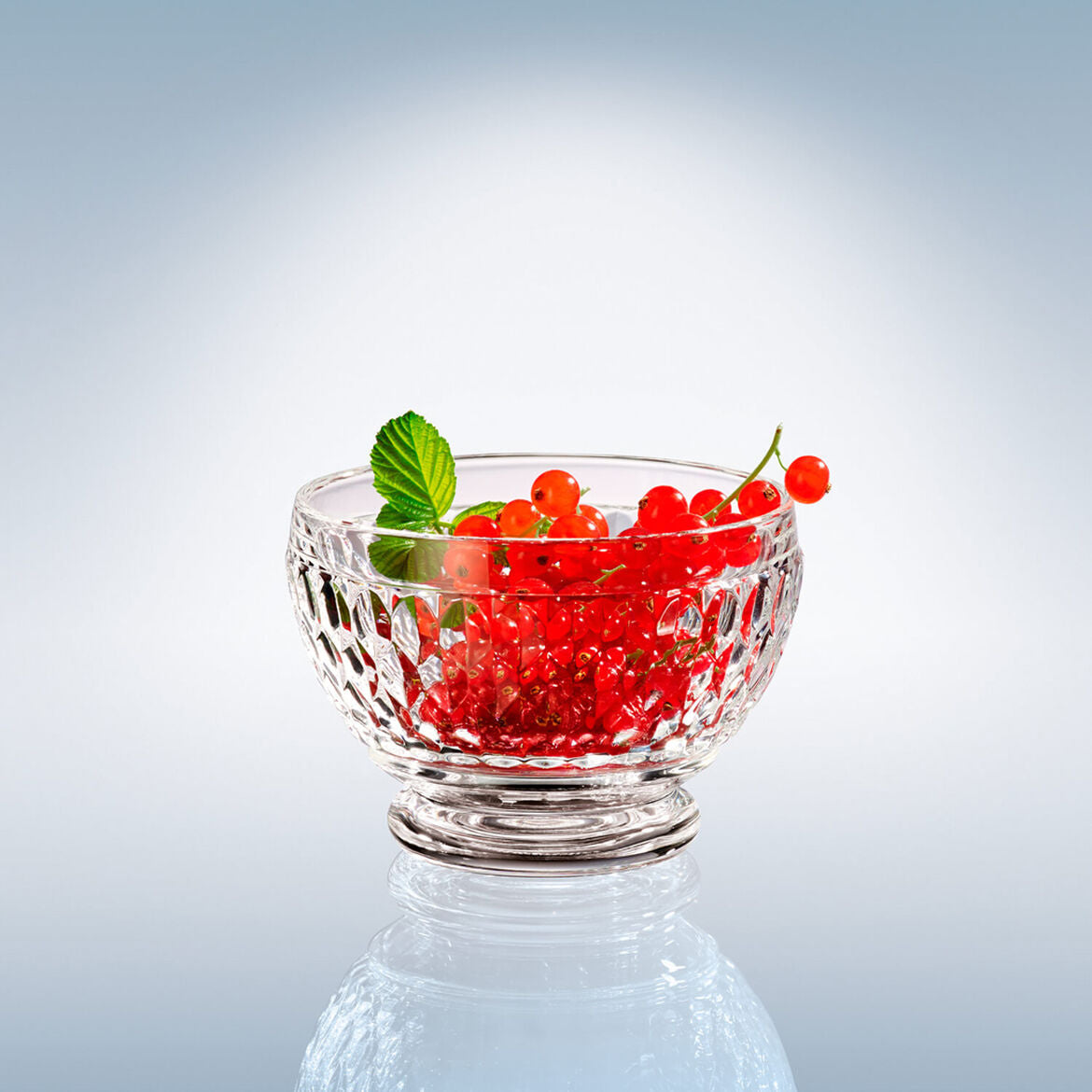 VILLEROY & BOCH Boston Fruit Salad Bowl Set 4 Pieces 11.5cm Transparent Crystal