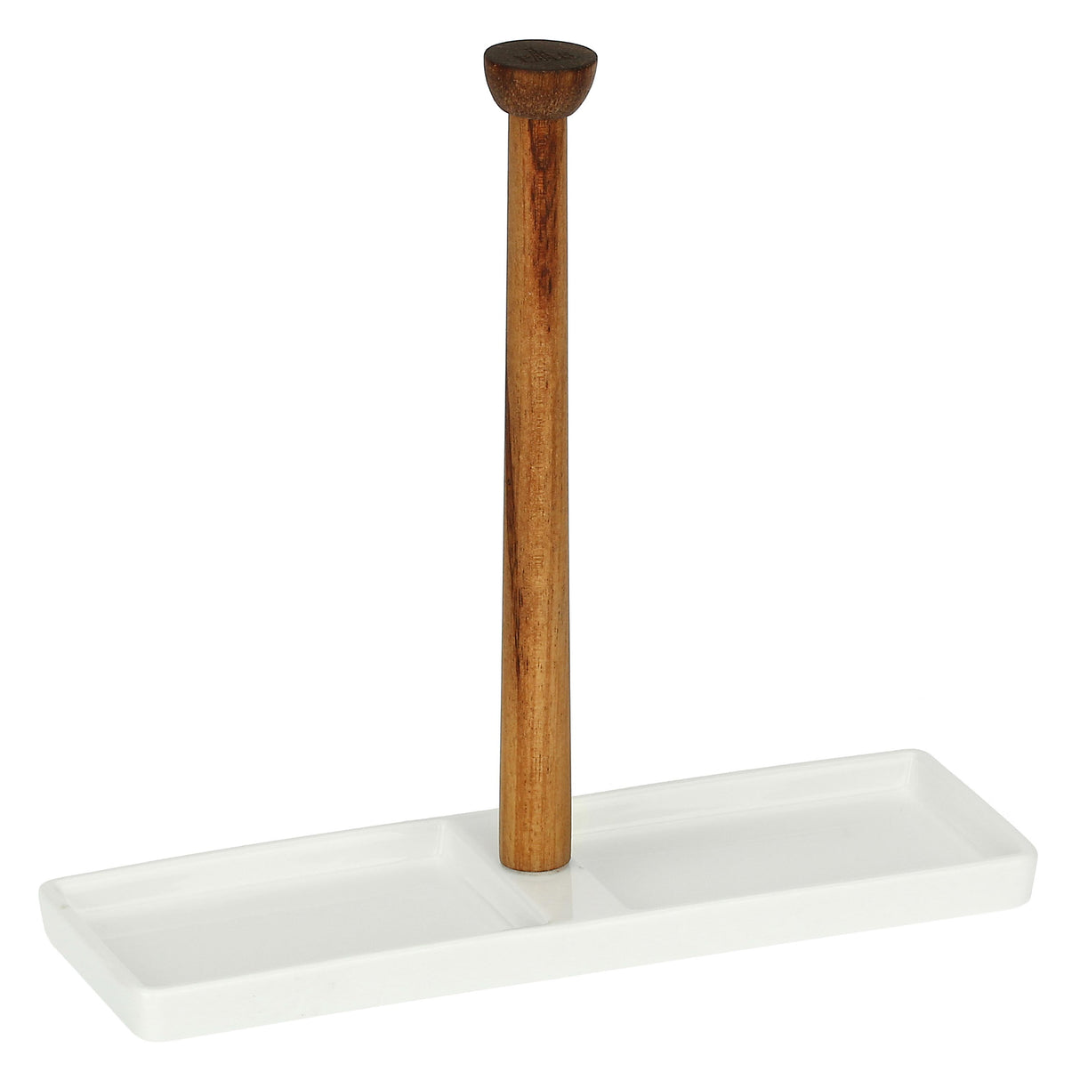 LA PORCELLANA BIANCA Menage Tray Holder Cruet Vinegar 22x7cm