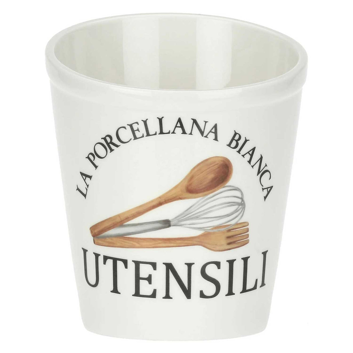 LA PORCELAINA BIANCA - Preserve Deco Utensil Container 18cm