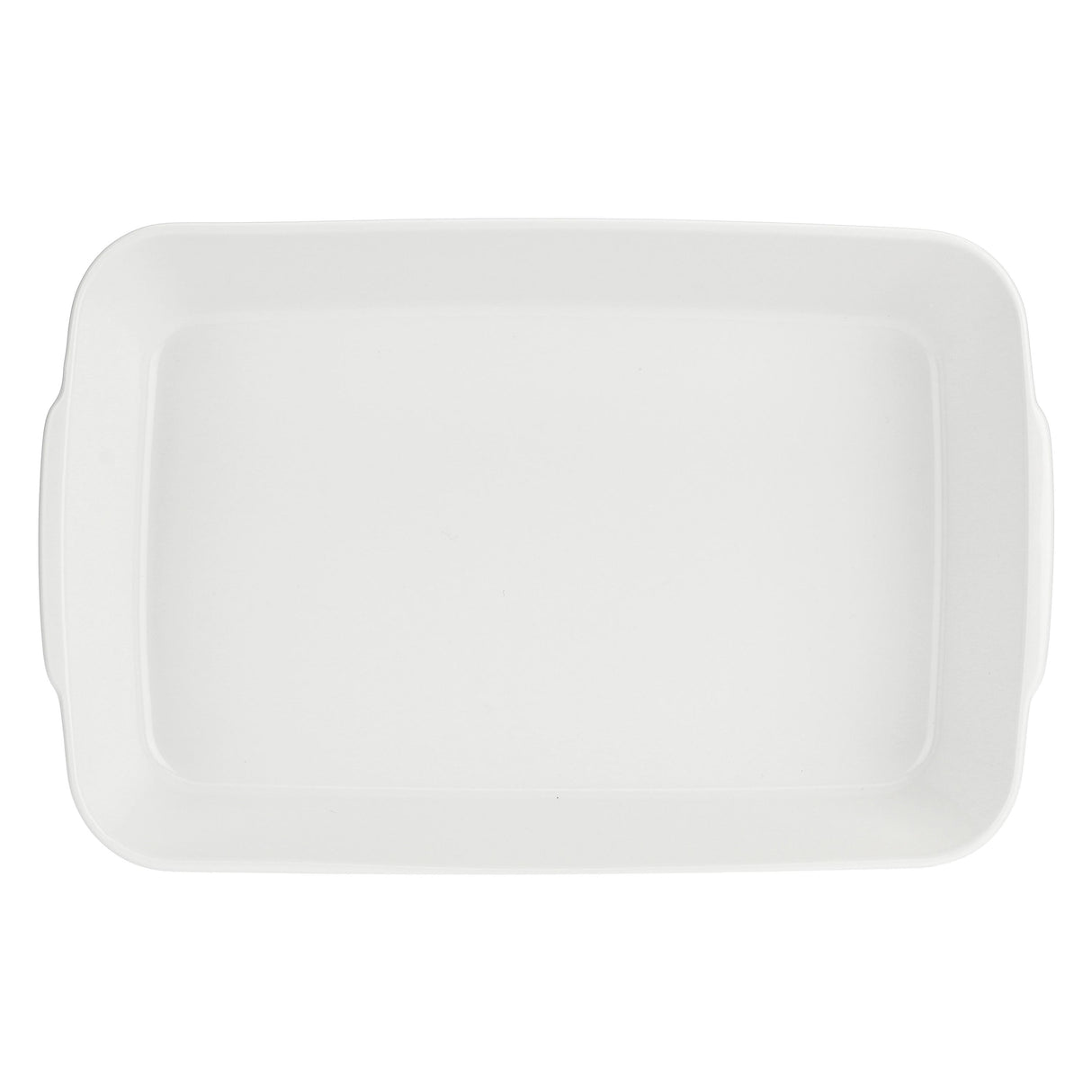 LA PORCELLANA BIANCA Anghiari Teglia Rettangolare Stondata 35x22cm Porcellana