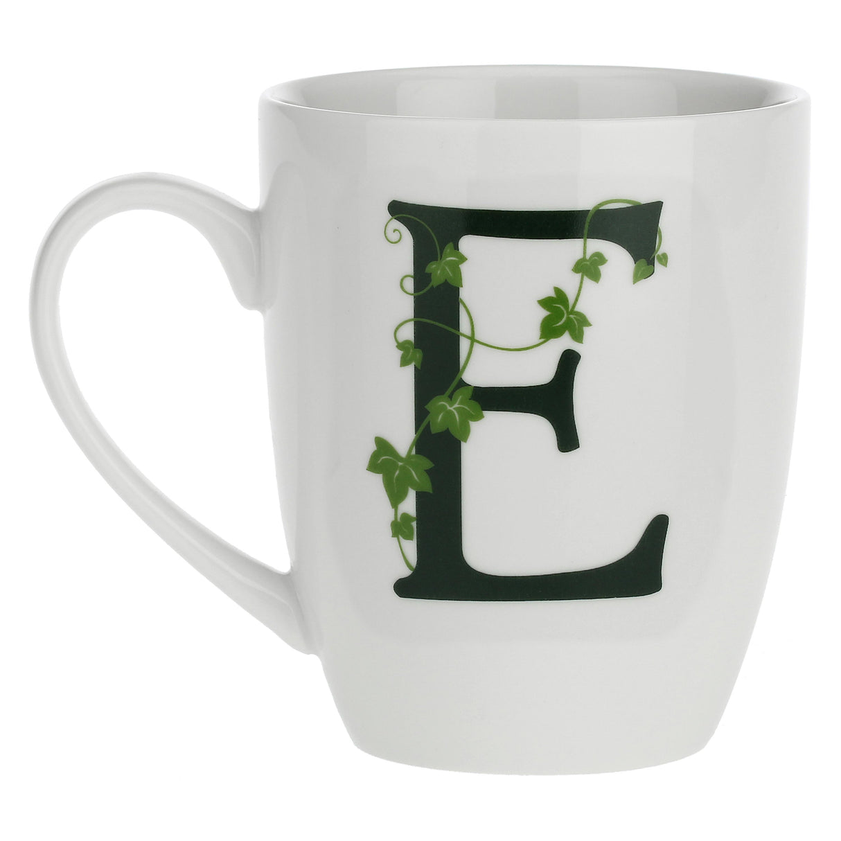 LA PORCELAINA BIANCA - Atupertu Mug Letter "E" 380ml