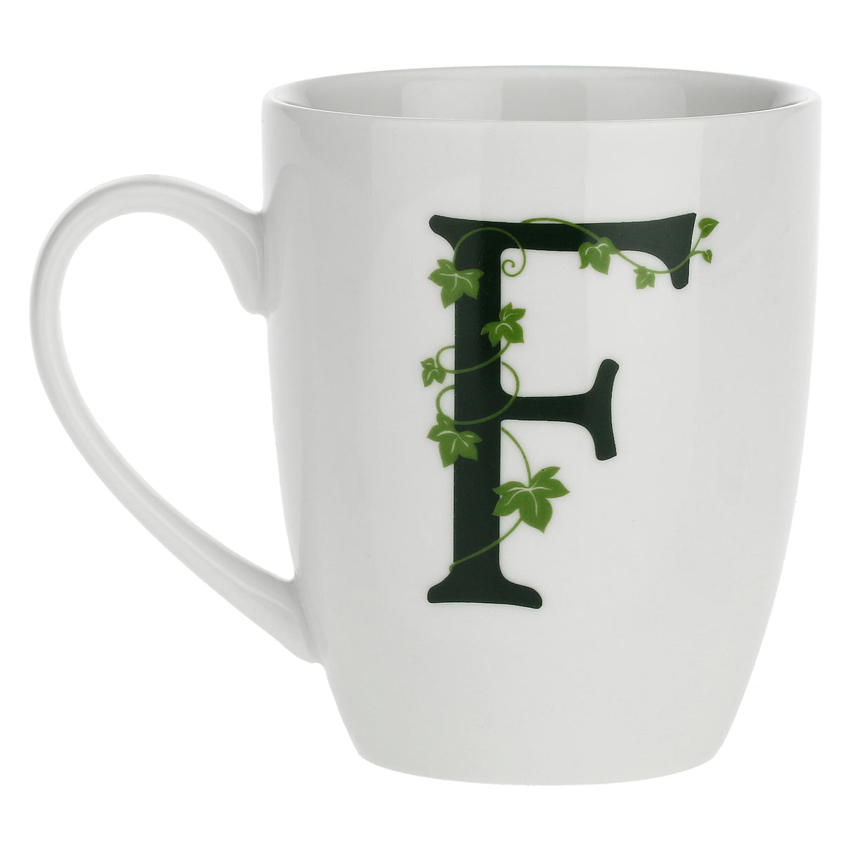 LA PORCELAINA BIANCA - Atupertu Mug Letter "F" 380ml