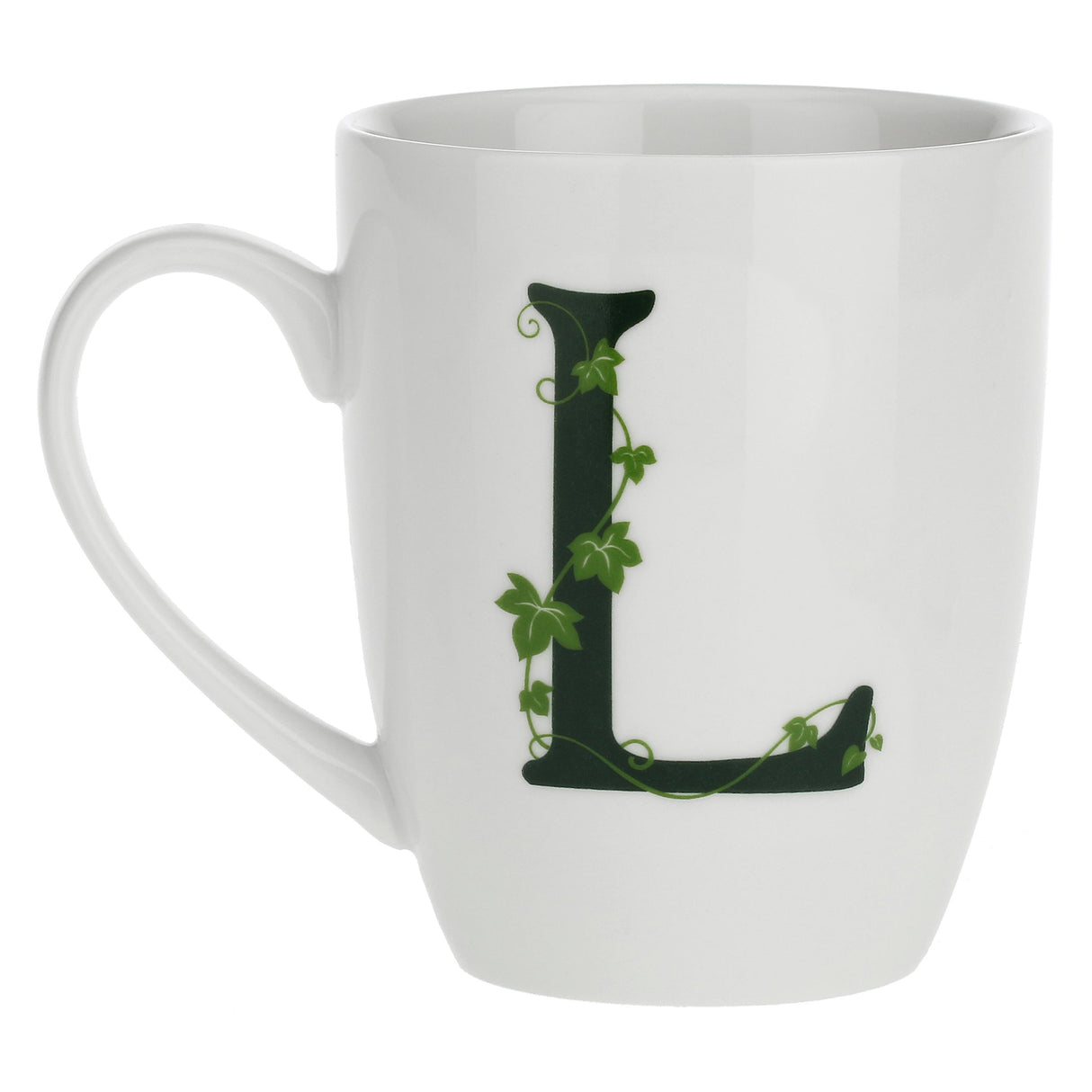 LA PORCELLANA BIANCA - Atupertu Tazza Mug Caffè Tè Lettera "L" 380ml