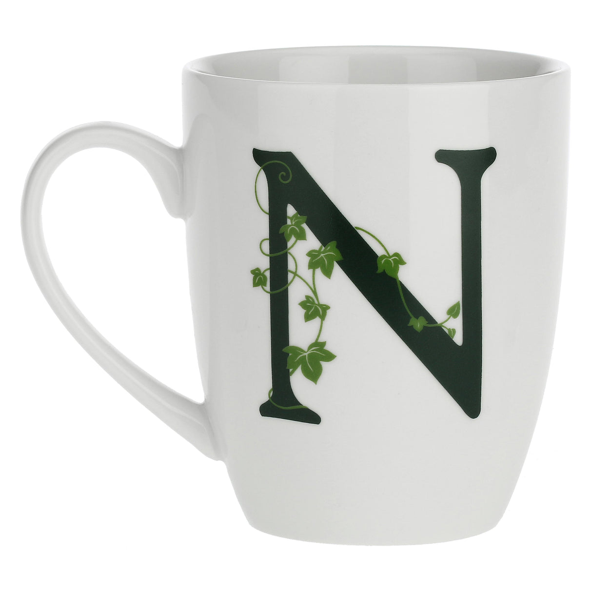 LA PORCELAINA BIANCA - Atupertu Mug Letter "N" 380ml