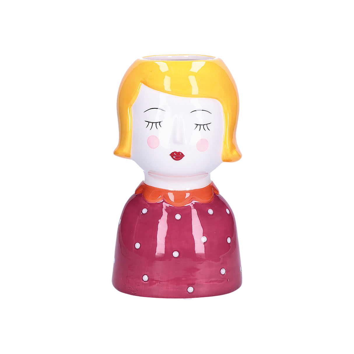 DOMESTIC RITUALS LeSignorineGi Gemma Cachepot Vase Holder 22cm Ceramic