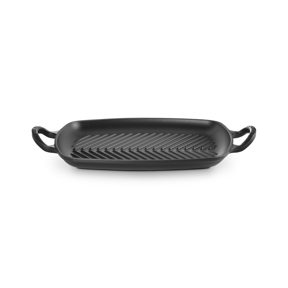 LE CREUSET Grill Griglia Rettangolare Evolution 30x27cm Ghisa Vetrificata Nero
