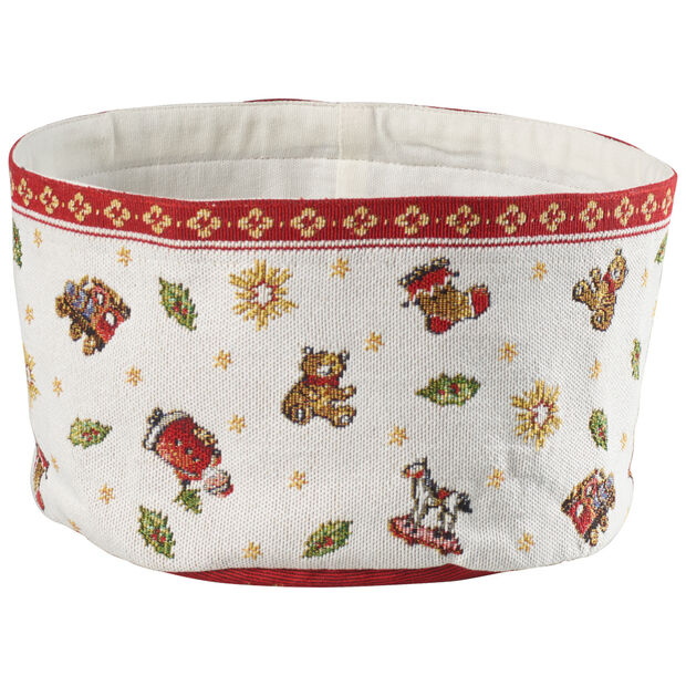 VILLEROY & BOCH - Toy's Delight Cestino Gobelin per Pane 15x23cm Natale