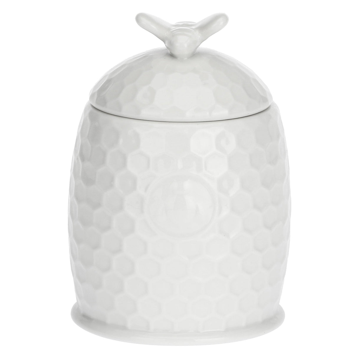 LA PORCELLANA BIANCA Aperegina Vasetto Miele Servimiele 12x8cm Bianco Porcellana