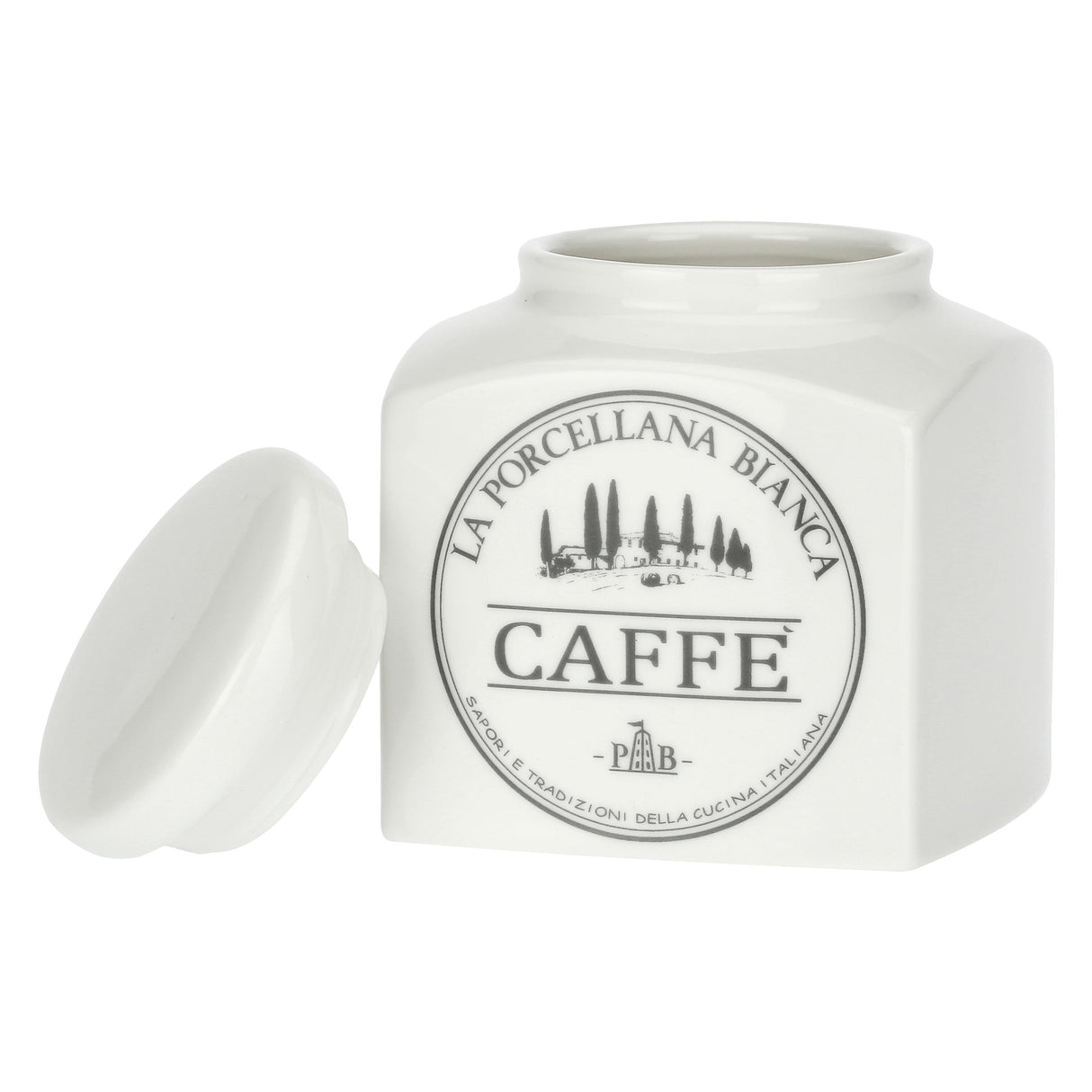 LA PORCELLANA BIANCA - Preserve Coffee Container Jar 0.5L