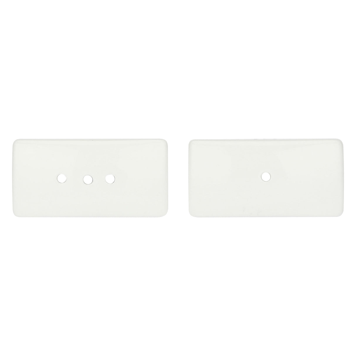 LA PORCELLANA BIANCA Conserva Sale e Pepe Deco 6,5cm Bianco Porcellana