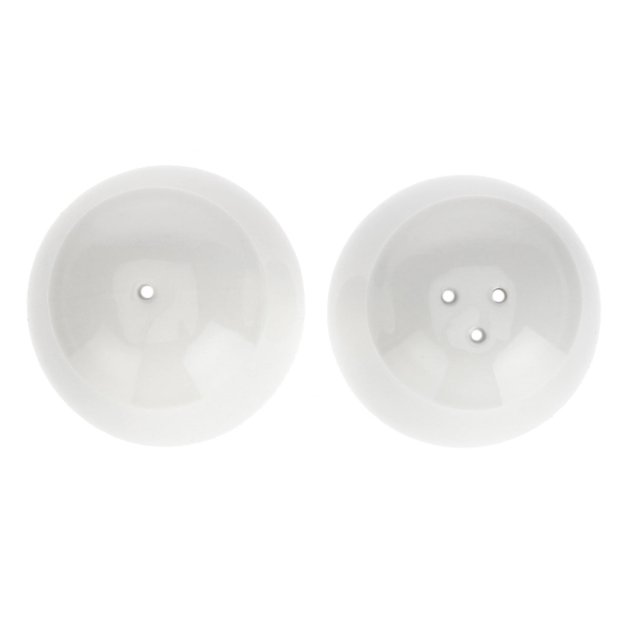 LA PORCELLANA BIANCA Menage Set Sale e Pepe Classico 7cm Bianco Porcellana