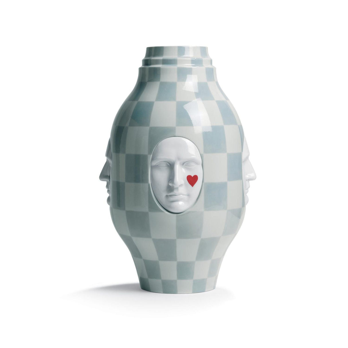 LLADRO' Conversation Vase I By Jaime Hayon 52x31cm Porcellana