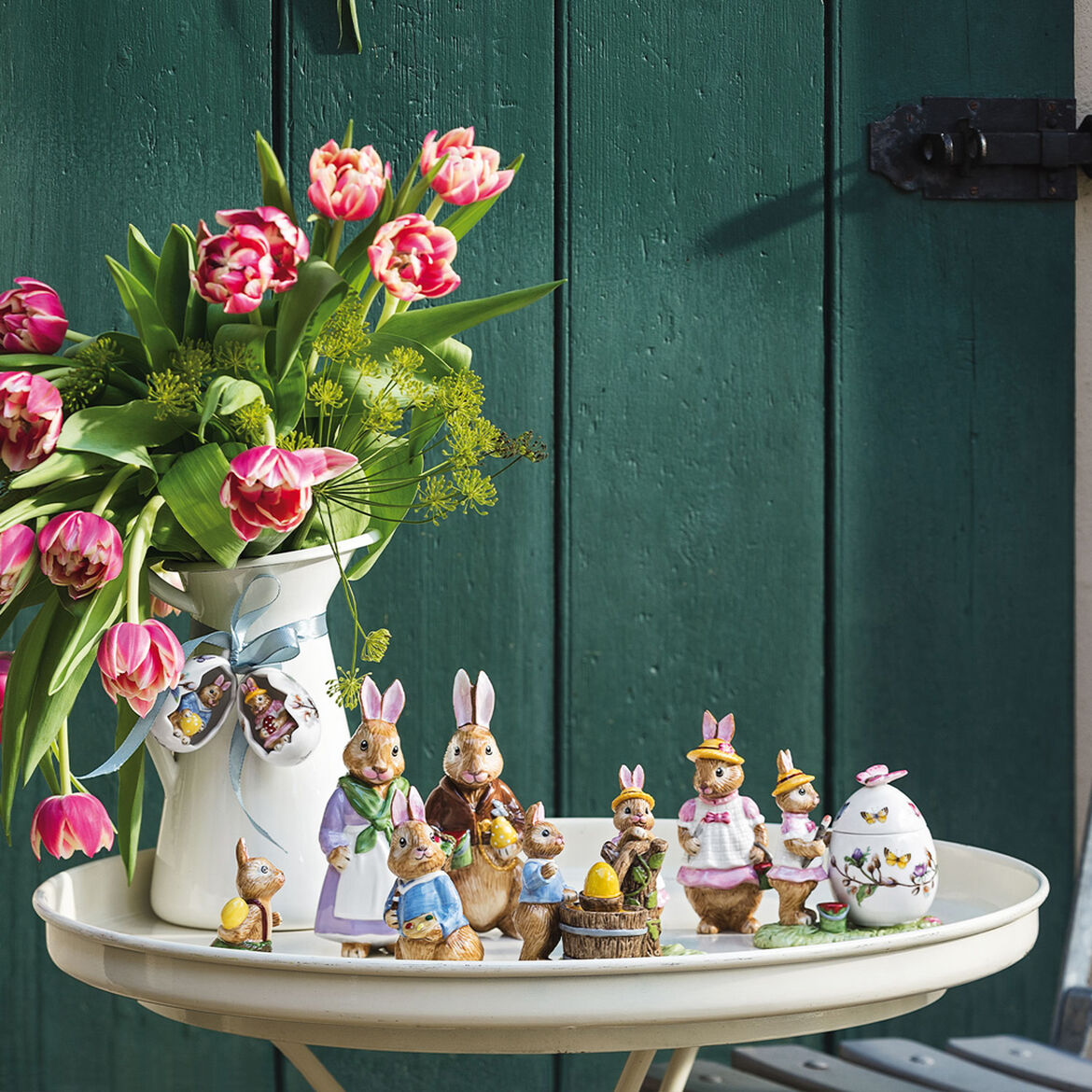 VILLEROY & BOCH Bunny Tales Nonno Hans Figura Coniglio 14,5cm Decorazione Pasquale