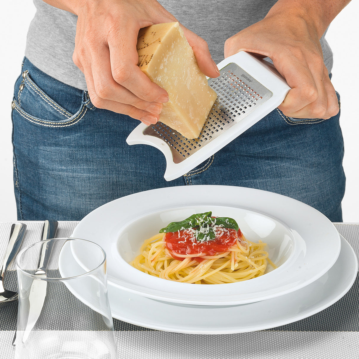 GUZZINI Grate&Store Grattugia Multiuso19,5x8,5cm Acciaio Inox