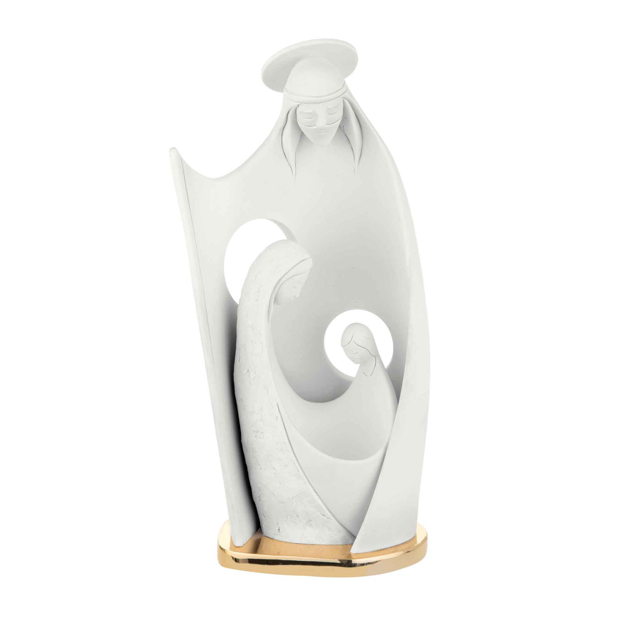 BONGELLI PREZIOSI Presepe Nativita' Aureole 13cm Bianco Natale