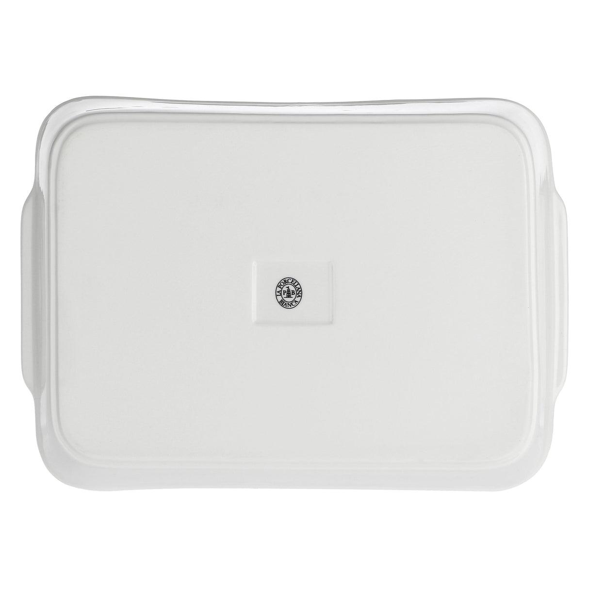LA PORCELLANA BIANCA Anghiari Lasagne Baking Tray 25x35cm White Porcelain