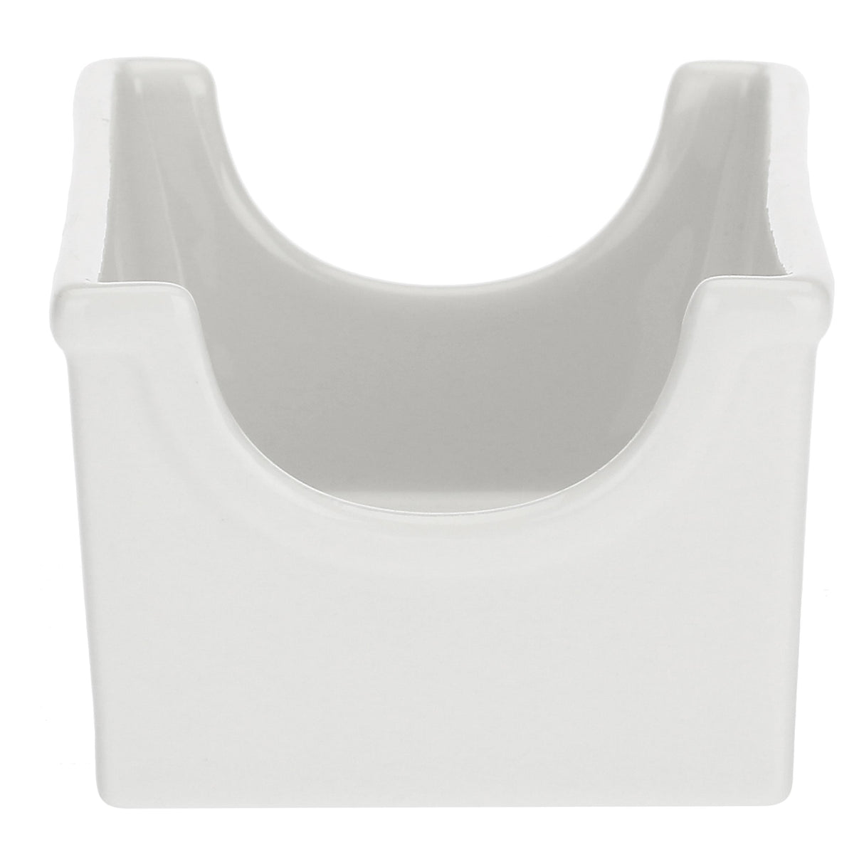 LA PORCELLANA BIANCA Menage Porta Bustine Tè 11,5cm Bianco Porcellana