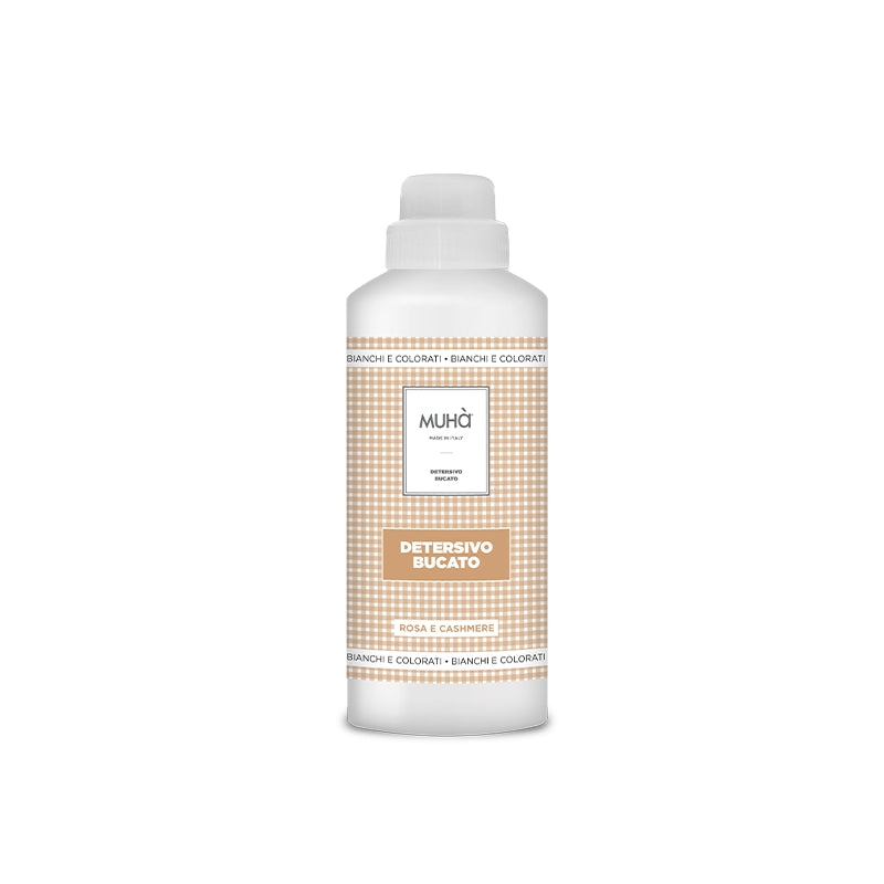 MUHA' Concentrated Laundry Detergent 1000ml Pink and Cashmere Bottle
