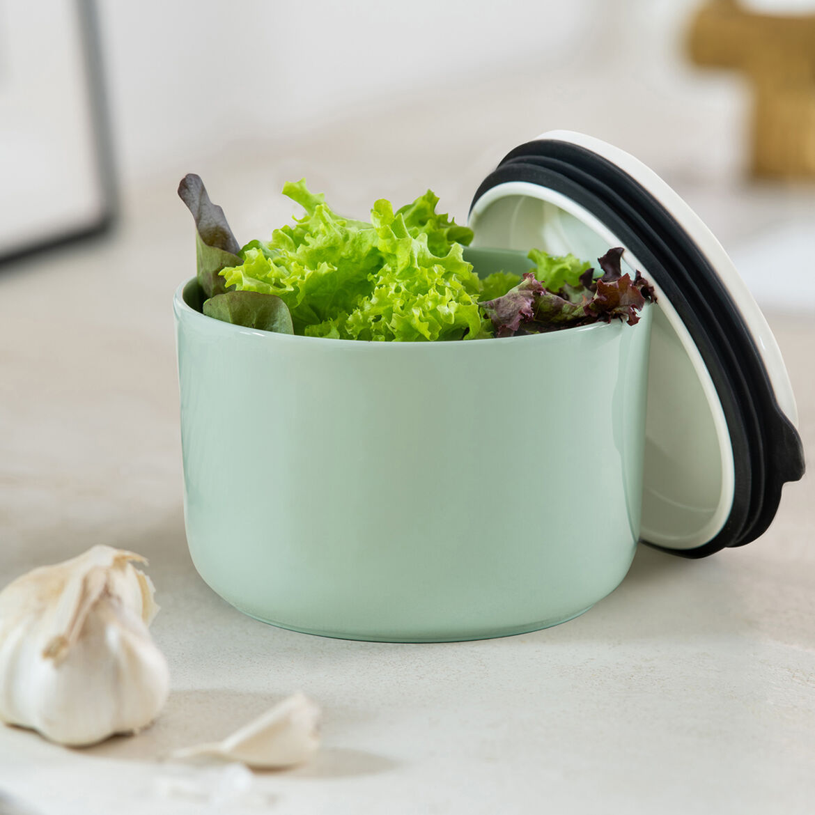 VILLEROY & BOCH - ToGo&ToStay Porta Pranzo, 13x9,5cm Rotondo Verde