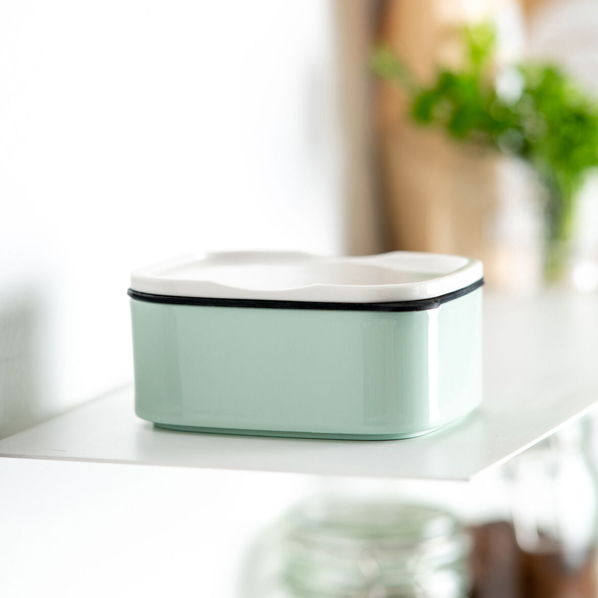 VILLEROY & BOCH - ToGo&ToStay Porta Pranzo, 13x10x6cm, Quadrato, Verde