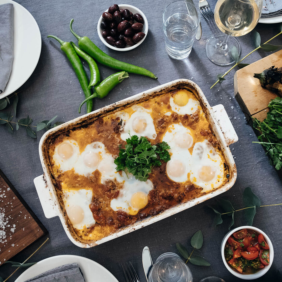 VILLEROY & BOCH Clever Cooking Teglia Rettangolare 34x24cm Porcellana Bianco