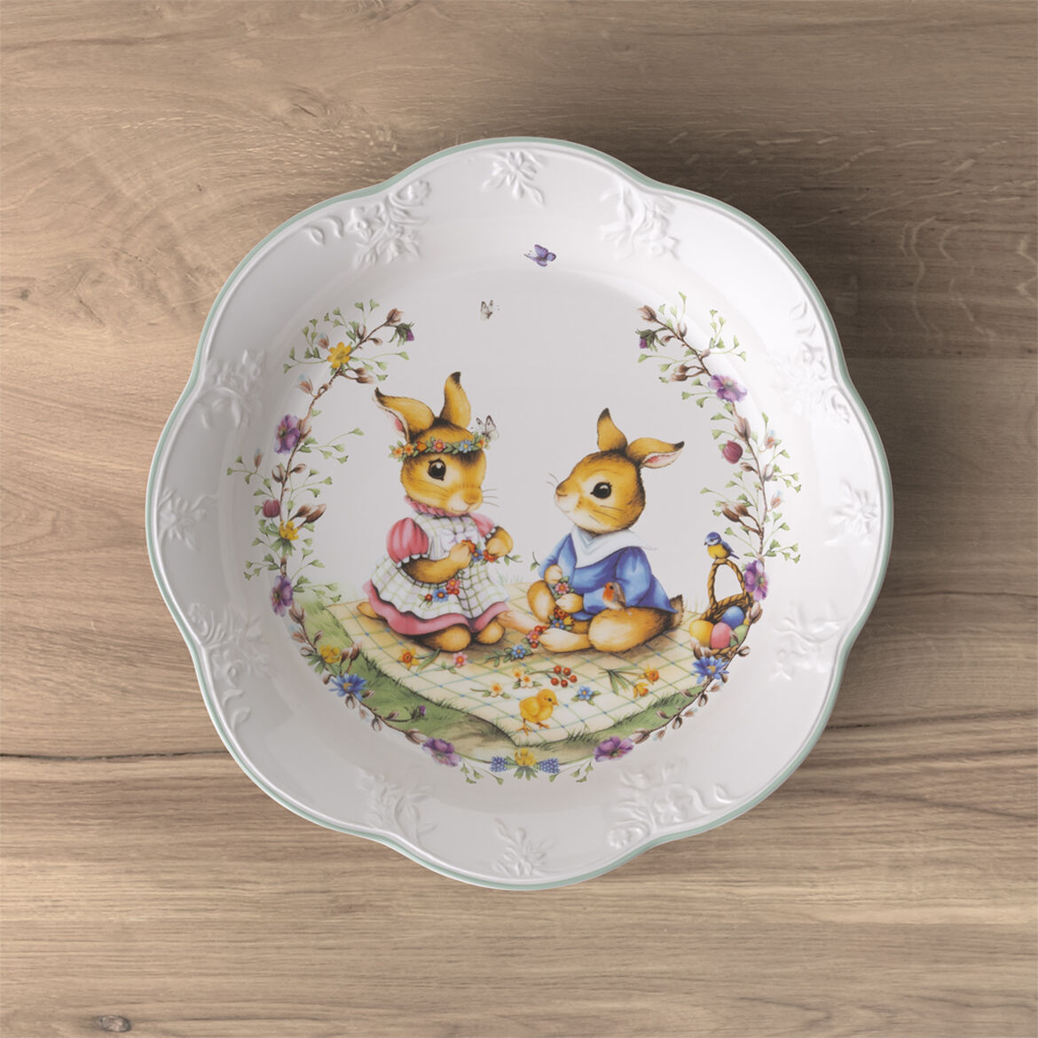 VILLEROY & BOCH Spring Fantasy Picnic Bowl 330ml 25cm Easter Table