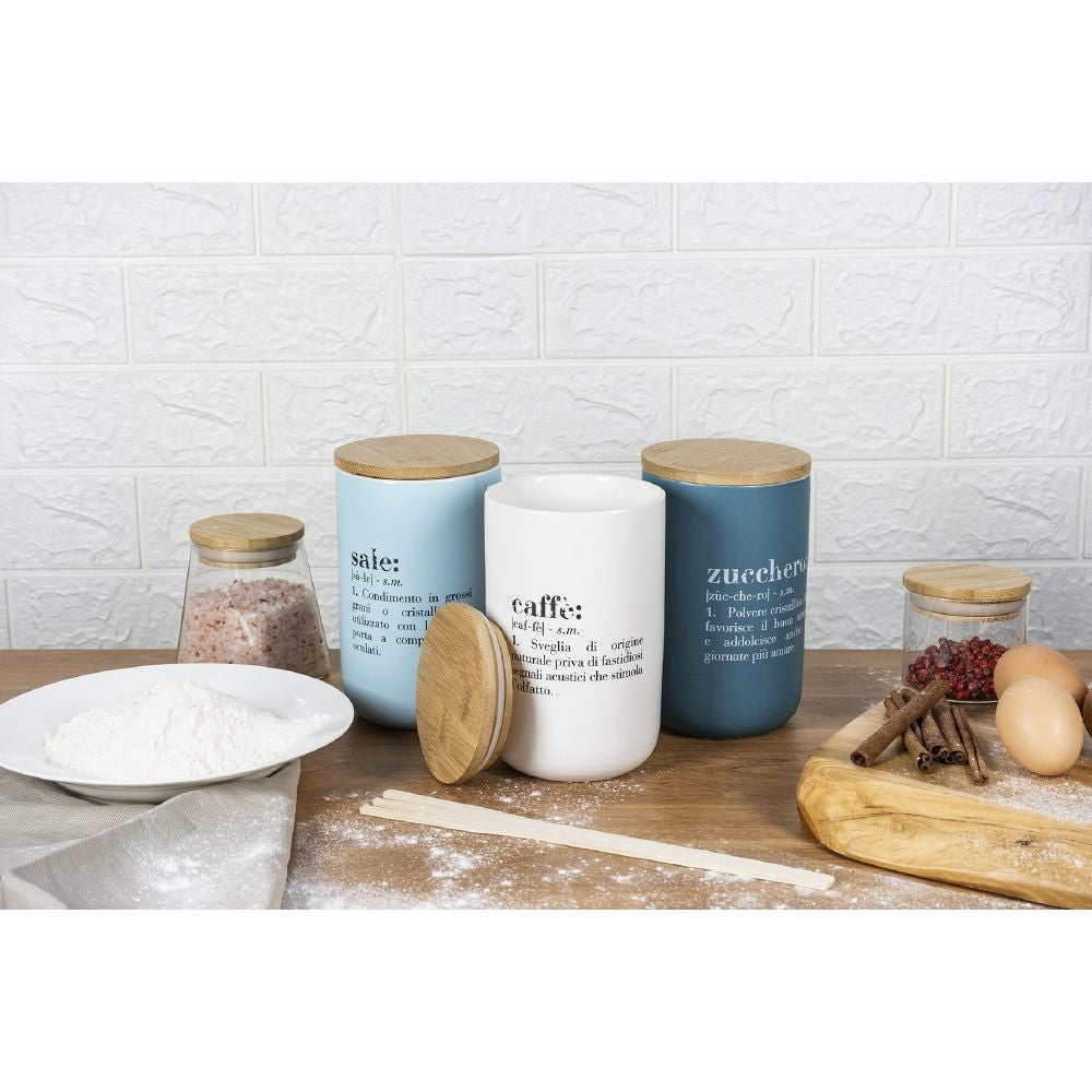 VILLA D'ESTE HOME TIVOLI - Victionary Barattolo Sale Porcellana 750ml 5908002