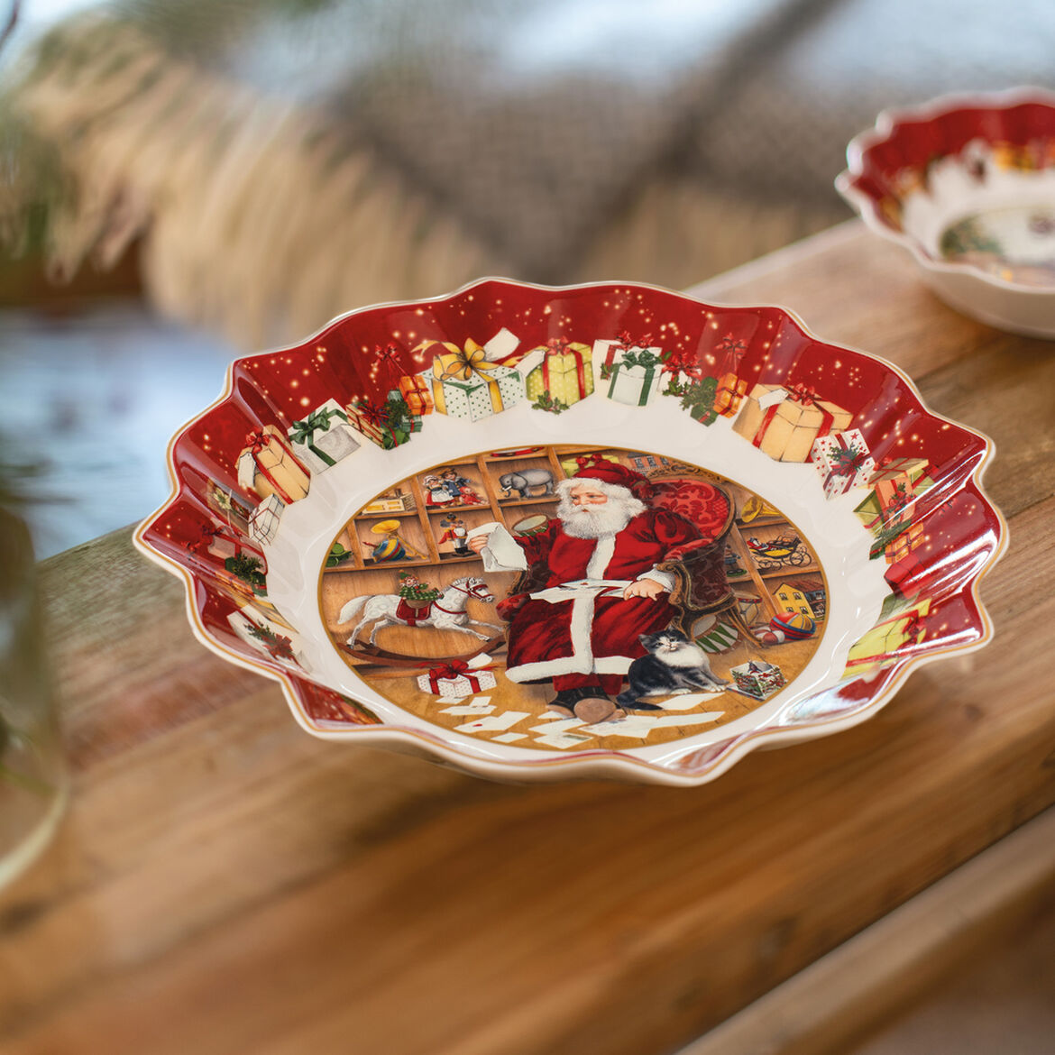 VILLEROY & BOCH - Toy's Fantasy Coppa Ciotola Decorazione Natale 25cm