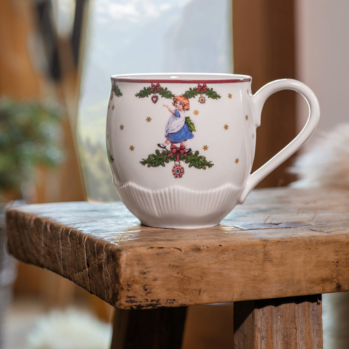 VILLEROY & BOCH Toy's Fantasy Tazza MUG Decorazione Tavola Natale 490ml