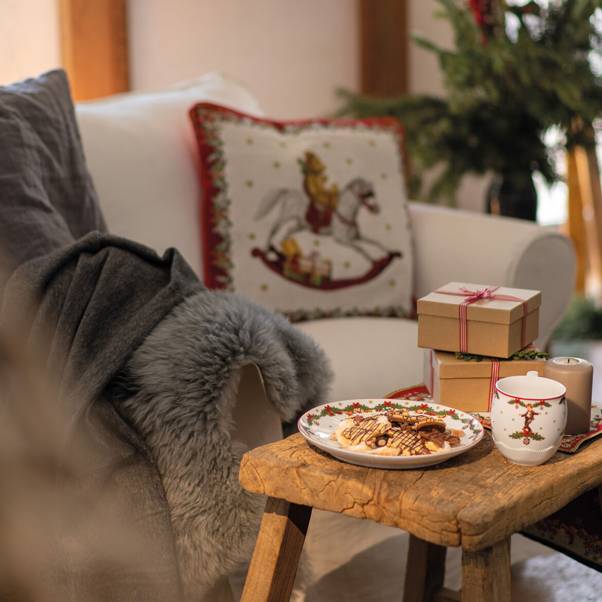 VILLEROY & BOCH - Toy's Fantasy Cuscino Gobelin 50x33cm Natale 1483326198