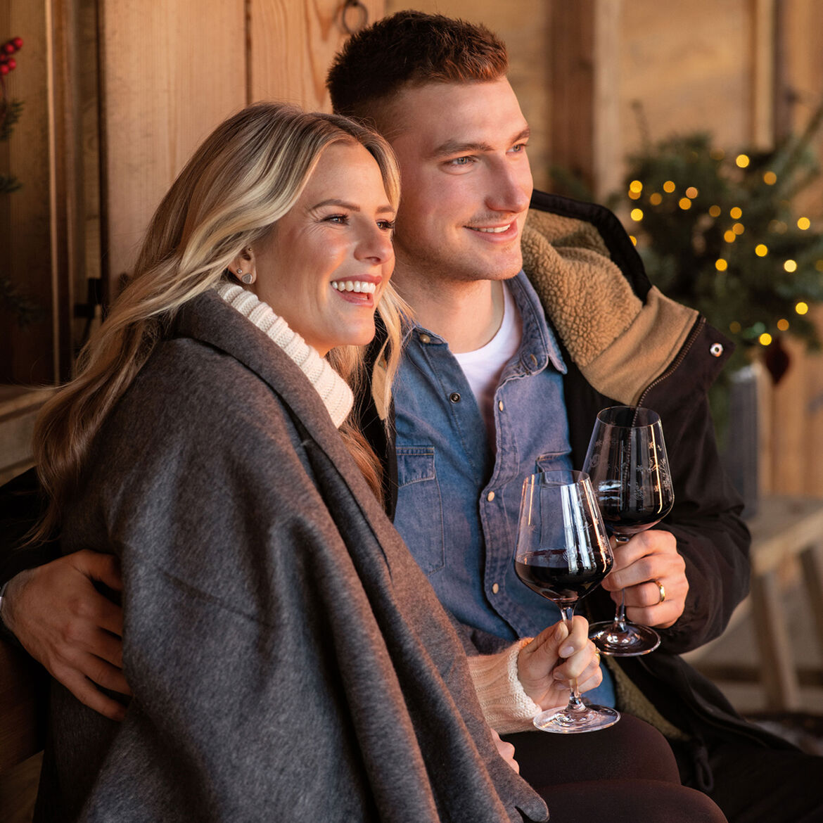 VILLEROY & BOCH - Toy's Delight Calice Vino Rosso Set 2 Pezzi 23,5cm Natale