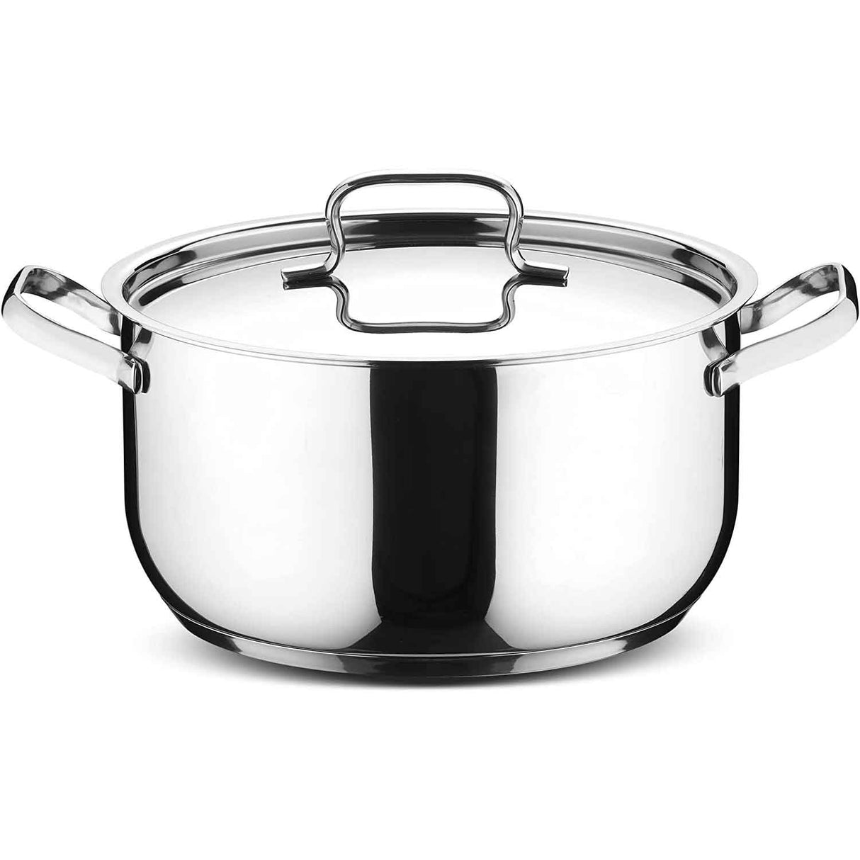 LAGOSTINA Sfiziosa Set Batteria di Pentole Induzione 24 Pezzi Acciaio Inox 18/10